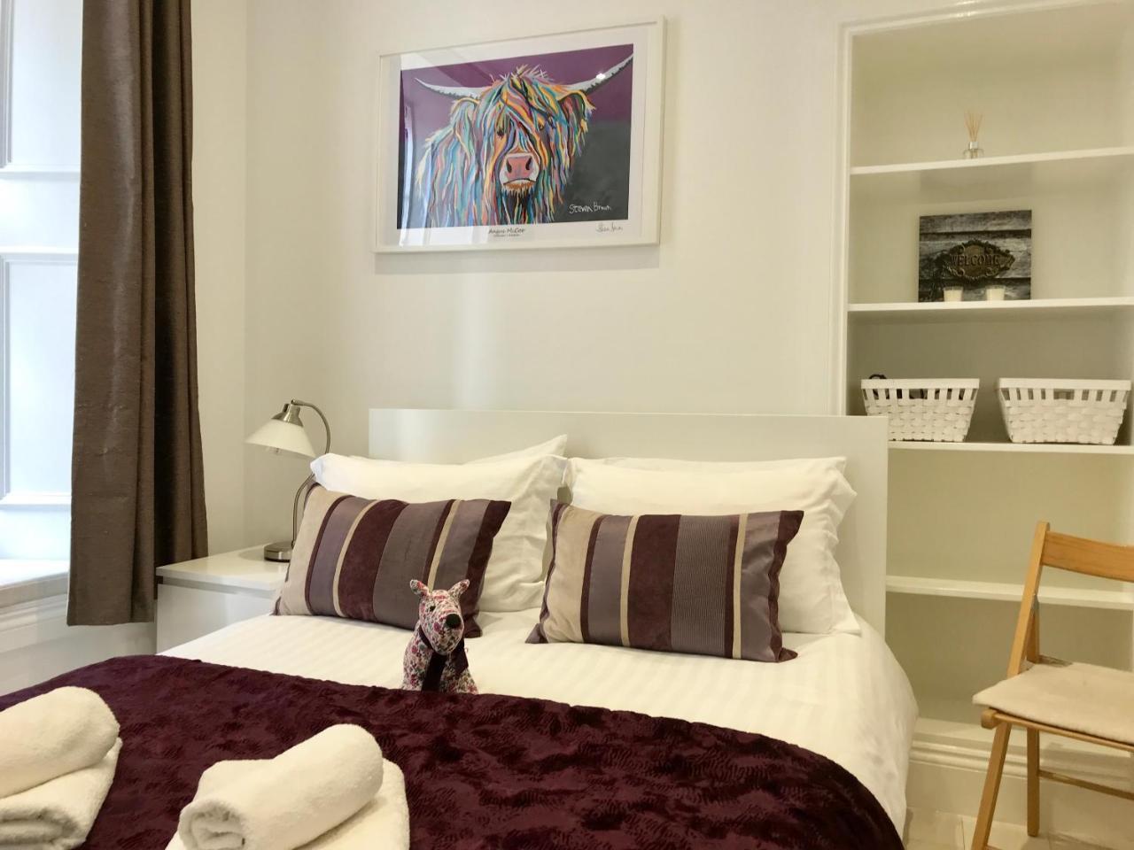 Heart Of Edinburgh City Flat Bagian luar foto