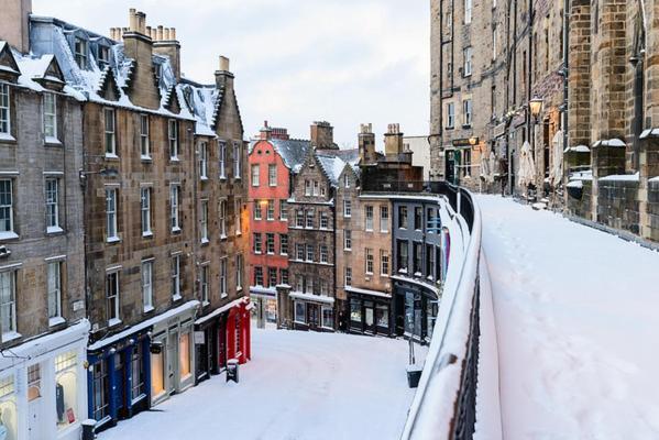 Heart Of Edinburgh City Flat Bagian luar foto
